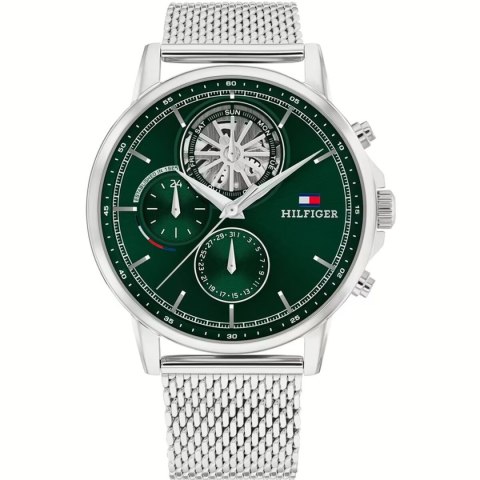 Men's Watch Tommy Hilfiger 1692157 Green Silver