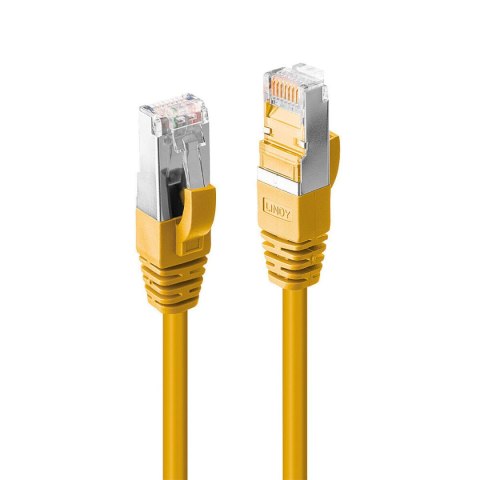 Category 6 Hard FTP RJ45 Cable LINDY 45986 Yellow 10 m 1 Unit