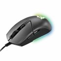 Gaming Mouse NO NAME Clutch GM11 Black With cable Lights