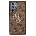 Guess 4G Big Metal Logo - Sasmung Galaxy S22 Ultra (Brown)