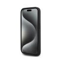 Karl Lagerfeld Diagonal Quilted Script - Case for iPhone 15 Pro (Black)