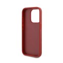 Karl Lagerfeld Diagonal Quilted Script - Case for iPhone 15 Pro Max (Red)