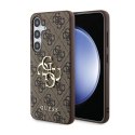 Guess 4G Big Metal Logo - Case Samsung Galaxy A55 5G (brown)