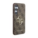 Guess 4G Big Metal Logo - Case Samsung Galaxy A55 5G (brown)