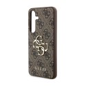 Guess 4G Big Metal Logo - Case Samsung Galaxy A55 5G (brown)