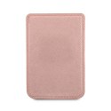 Guess Wallet Card Slot MagSafe Saffiano - Magnetic Wallet (pink)