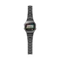 Men's Watch Casio A168WEUC-1AER Black Grey (Ø 36 mm)