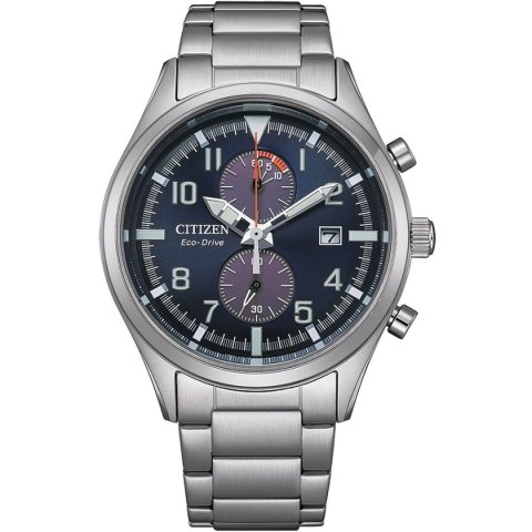 Men's Watch Citizen SPORT CRONO - ECO DRIVE Silver (Ø 43 mm)