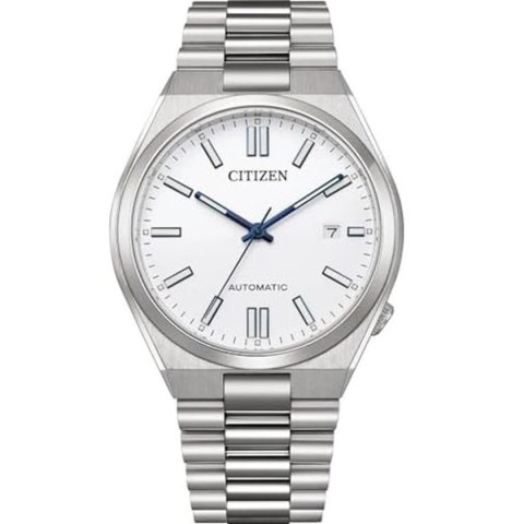 Men's Watch Citizen TSUYOSA AUTOMATIC - WHITE White Silver (Ø 40 mm)