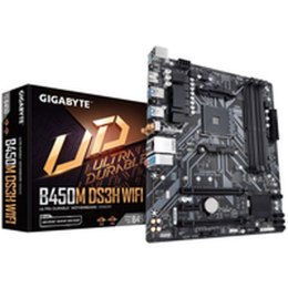 Motherboard Gigabyte B450M DS3H WIFI AMD B450 AMD AMD AM4