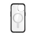 Speck Presidio Perfect-Clear ClickLock & Magsafe - Case for iPhone 15 / iPhone 14 / iPhone 13 (Clear / Frosted Black / Slate Gre