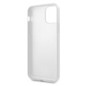 Guess Marble Tempered Glass Hardcase - Case iPhone 11 Pro (white)