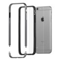 Moshi iGlaze Luxe - Metal Bumper Case for iPhone 6s Plus / iPhone 6 Plus (Titanium Gray)