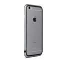 Moshi iGlaze Luxe - Metal Bumper Case for iPhone 6s Plus / iPhone 6 Plus (Titanium Gray)