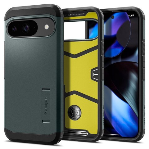 Spigen Tough Armor - Case for Google Pixel 9 / 9 Pro (Abyss Green)