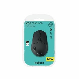 Wireless Mouse Logitech M720 Black Monochrome 1000 dpi