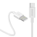 Dudao przewód kabel USB / USB Typ C 3A 1m biały (L1T white)