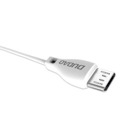 Dudao przewód kabel micro USB 2.4A 2m biały (L4M 2m white)