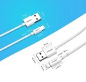 Kabel Ugreen US155 20728 USB-A / Lightning MFi 2.4A 1m - biały