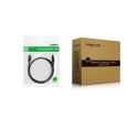 Ugreen kabel przewód internetowy sieciowy Ethernet patchcord RJ45 Cat 6 UTP 1000Mbps 2m czarny (20160)