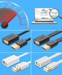 Ugreen kabel przewód przejściówka USB (żeński) - USB (męski) 2m czarny (10316)