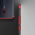 Clear Color case żelowy pokrowiec etui z metaliczną ramką Xiaomi Redmi 8A niebieski