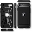 Etui Spigen Rugged Armor na iPhone SE 2020 / 2022 - czarne