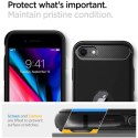 Etui Spigen Rugged Armor na iPhone SE 2020 / 2022 - czarne