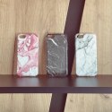 Wozinsky Marble żelowe etui pokrowiec marmur Xiaomi Mi 10 Lite biały