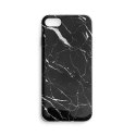 Wozinsky Marble żelowe etui pokrowiec marmur iPhone 12 Pro Max czarny