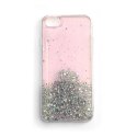 Wozinsky Star Glitter błyszczące etui pokrowiec z brokatem iPhone 12 mini różowy