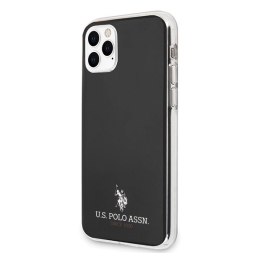 Etui U.S. Polo Assn. Shiny na iPhone 11 Pro Max - czarne