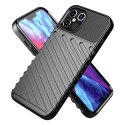 Thunder Case elastyczne pancerne etui pokrowiec iPhone 12 Pro Max niebieski