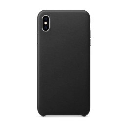 ECO Leather skórzane etui pokrowiec ze skóry ekologicznej iPhone 12 Pro Max czarny