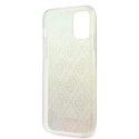 Etui Guess 4G 3D Pattern Collection na iPhone 12 Pro Max - opalizujące