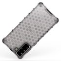 Honeycomb etui pancerny pokrowiec z żelową ramką Samsung Galaxy S21+ 5G (S21 Plus 5G) przezroczysty