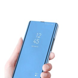 Clear View Case futerał etui z klapką Samsung Galaxy A72 4G niebieski