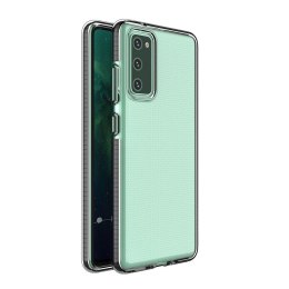 Spring Case pokrowiec żelowe etui z kolorową ramką do Samsung Galaxy S21+ 5G (S21 Plus 5G) czarny