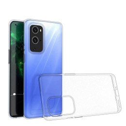 Żelowy pokrowiec etui Ultra Clear 0.5mm OnePlus 9 Pro przezroczysty