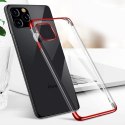 Clear Color case żelowy pokrowiec etui z metaliczną ramką Samsung Galaxy A52s 5G / A52 5G / A52 4G czarny