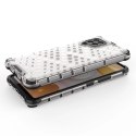 Honeycomb etui pancerny pokrowiec z żelową ramką Samsung Galaxy A42 5G przezroczysty