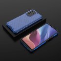 Honeycomb etui pancerny pokrowiec z żelową ramką Xiaomi Redmi K40 Pro+ / K40 Pro / K40 / Poco F3 niebieski