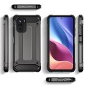 Hybrid Armor pancerne hybrydowe etui pokrowiec Xiaomi Redmi K40 Pro+ / K40 Pro / K40 / Poco F3 złoty