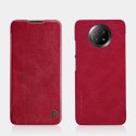 Nillkin Qin skórzana kabura etui Xiaomi Redmi Note 9T 5G czarny