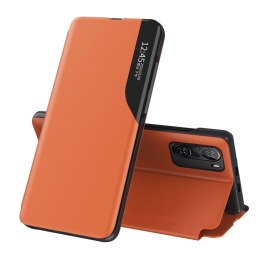 Eco Leather View Case elegancki futerał etui z klapką i funkcją podstawki Xiaomi Redmi K40 Pro+ / K40 Pro / K40 / Poco F3 pomara