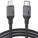 Kabel Ugreen US387 Lightning - USB-C MFI PD 20W 480Mb/s 1m - czarny