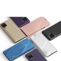 Clear View Case futerał etui z klapką Samsung Galaxy A22 4G niebieski