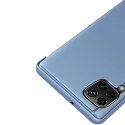 Clear View Case futerał etui z klapką Samsung Galaxy A22 5G czarny