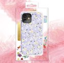 Kingxbar Blossom etui ozdobione oryginalnymi Kryształami Swarovskiego iPhone 12 Pro Max wielokolorowy (Gardenia)