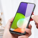 Dux Ducis Fino etui pokrowiec pokryty nylonowym materiałem Samsung Galaxy A22 4G czarny